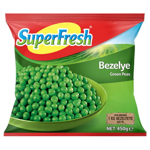 Superfresh Bezelye 450 Gr nin resmi