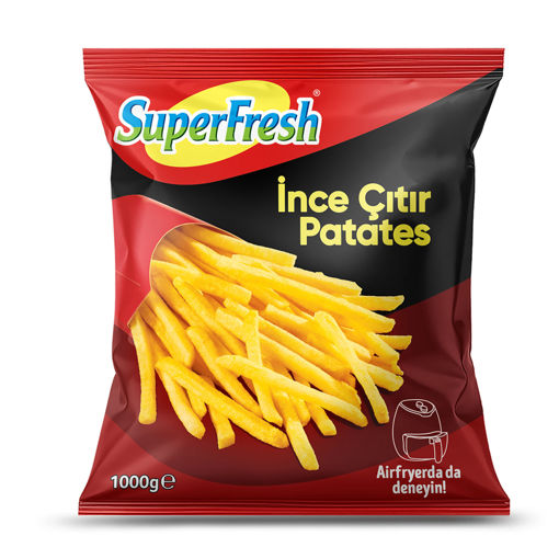 Superfresh Çıtır Çubuk Patates 1000 Gr nin resmi