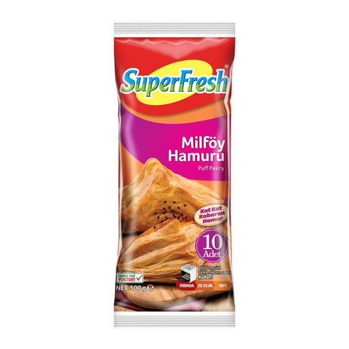 Superfresh Milföy Hamuru 500gr nin resmi