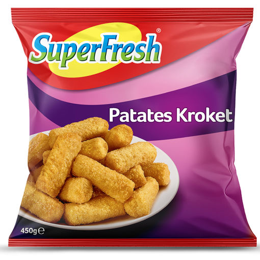 Superfresh Patates Kroket 450 Gr nin resmi