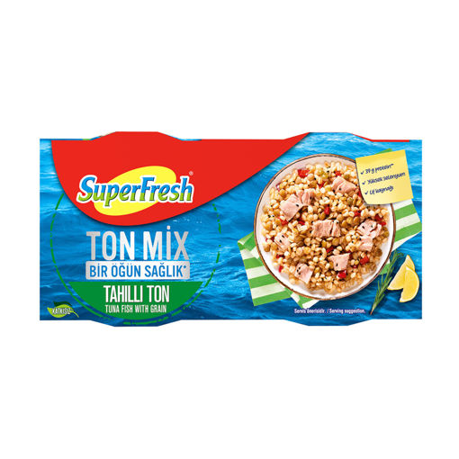 Superfresh Ton Tahıllı Ton Balık 2 x 150 Gr nin resmi