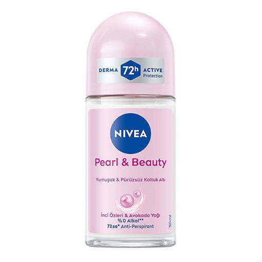 Nivea Roll-on Pearl & Beauty 50 ml Kadın nin resmi