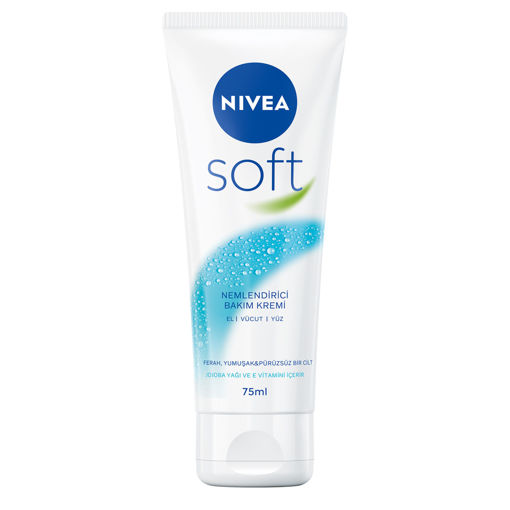 Nivea Soft Nemlendirici Bakım Kremi 75 Ml nin resmi