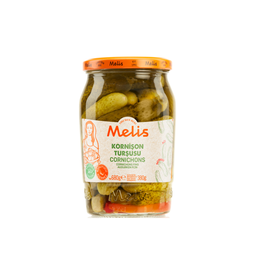 Melis Kornişon Turşu 680 Gr nin resmi