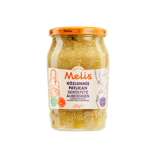 Melis Közlenmiş Patlıcan 650 Gr nin resmi