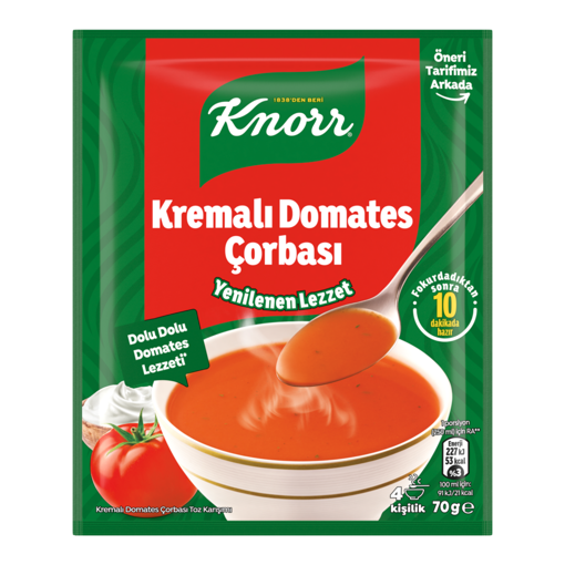 Knorr Kremalı Domates Çorbası 70 Gr nin resmi