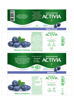 Activia Yaban Mersinli Probiyotikli Yogurt 4X100 Gr nin resmi