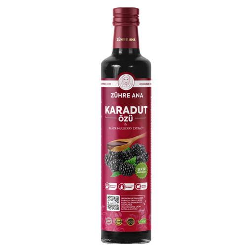 Zühre Ana Karadut Özü 670Ml nin resmi