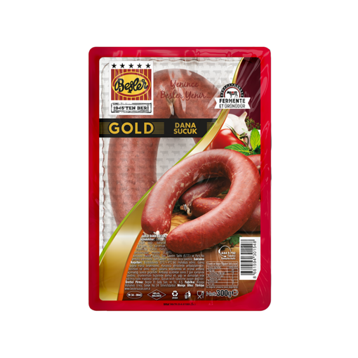 Beşler Gold Kangal Sucuk 300 Gr nin resmi