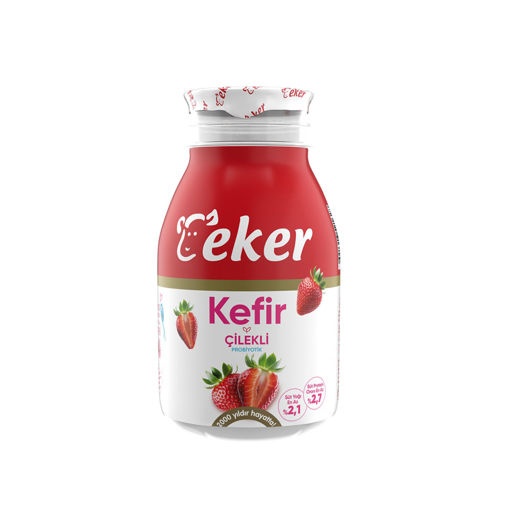 Eker Çilekli Kefir 200 Ml nin resmi