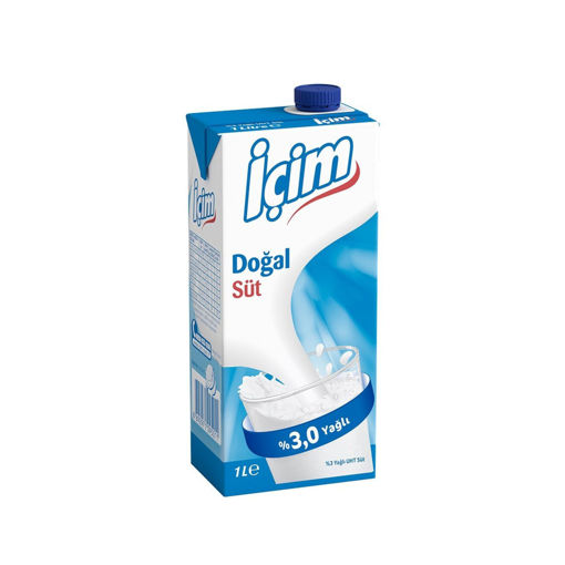 İçim Süt 1 Lt nin resmi