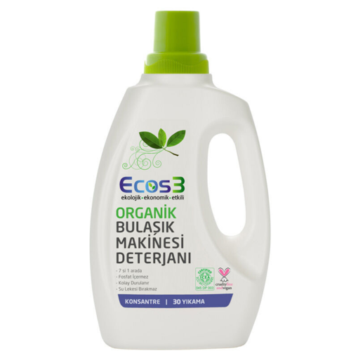 Ecos3 Ekolojik Bulaşık Makinası Deterjanı 750 Ml nin resmi