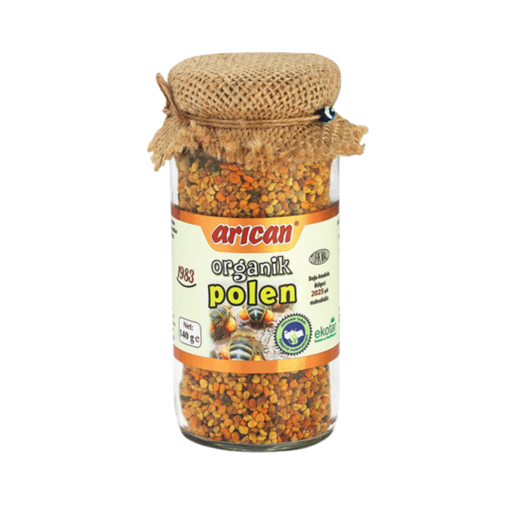 Arıcan Organik Yayla Polen 140 Gr nin resmi
