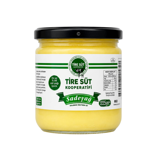 Tire Süt Sade Yağ 225 Gr nin resmi