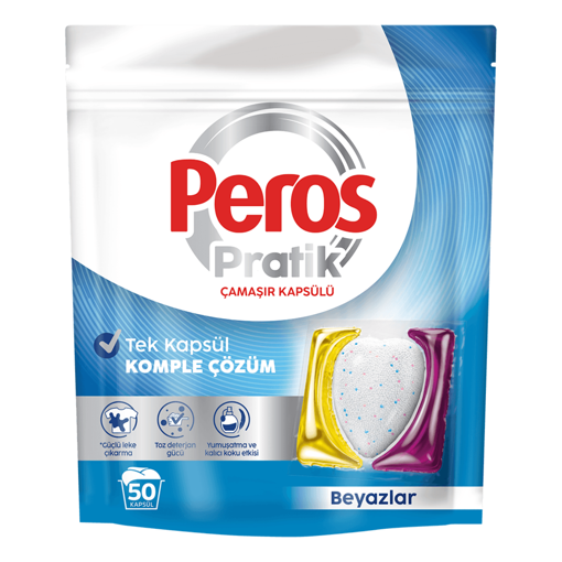Peros Pratik Beyazlar Çamaşır Kapsülü 17'li nin resmi