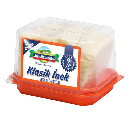 Tahsildaroğlu Dilimli Klasik İnek Peyniri 450 Gr nin resmi