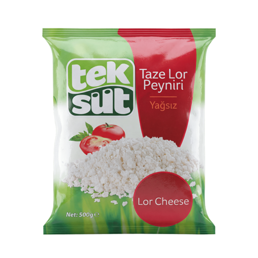 Teksüt Lor Peyniri 500 Gr nin resmi