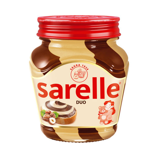 Sarelle Duo Sütlü Kakaolu Fındık Kreması 350 Gr nin resmi