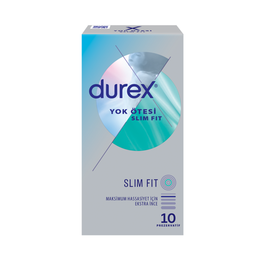 Durex Yok Ötesi Slim Fit 10'lu nin resmi