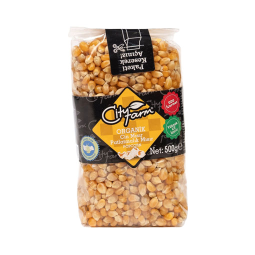 City Farm Organik Cin Misir 500gr nin resmi