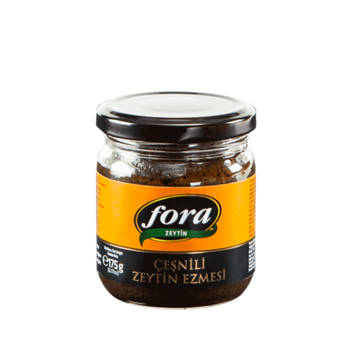 Fora Çeşnili Siyah Zeytin Ezmesi 175 Gr nin resmi