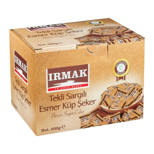 Irmak Esmer Tekli Sargılı Küp Şeker 500 Gr nin resmi