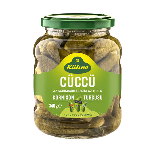 Kühne Cüccü Kornişon Turşusu 340 Gr nin resmi