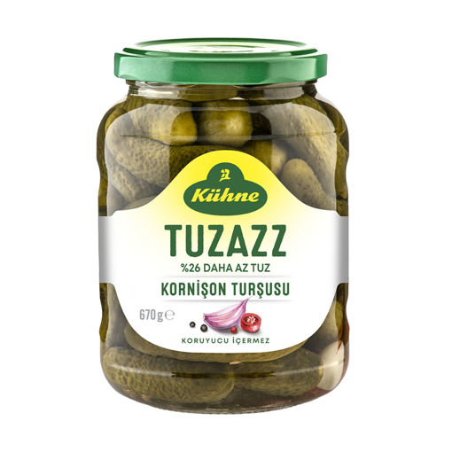Kühne Tuzuazz Kornişon Turşu 720ml nin resmi