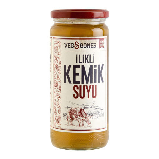 Veg&Bones İlikli Kemik Suyu 480 Ml nin resmi