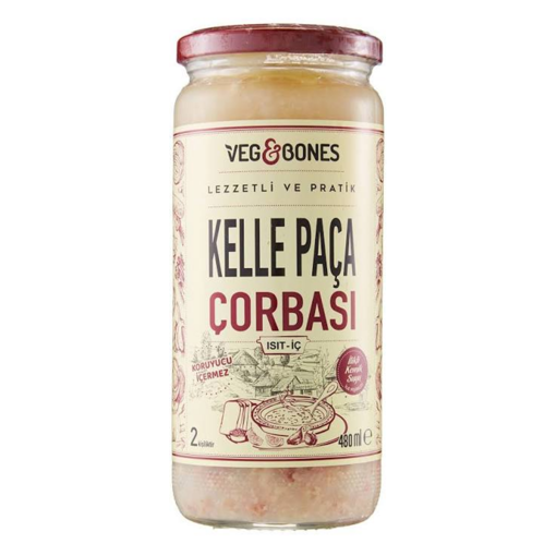 Veg & Bones Kelle Paça Çorbası 480 Ml nin resmi
