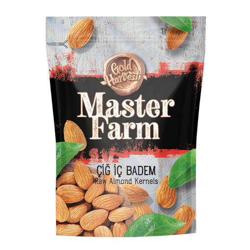 Gold Harvest Master FarmTatlı İç Çiğ Badem 160Gr nin resmi