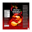 Master Potato Acılı & Baharatlı Cips 160 Gr nin resmi