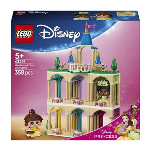 LEGO Disney Şato ile Mini Belle ve Tiana 43291 nin resmi