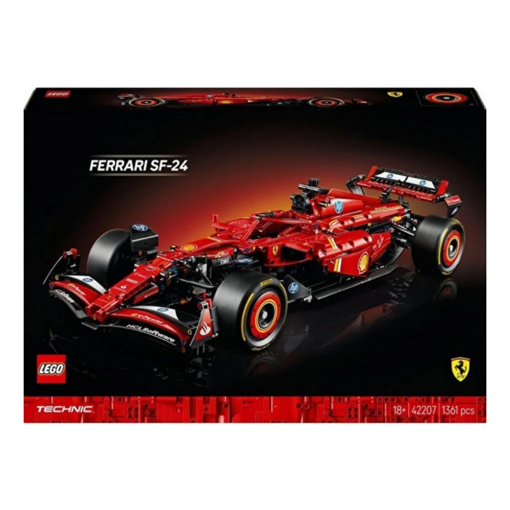 LEGO Technic Ferrari SF-24 F1 Araba 42207 nin resmi