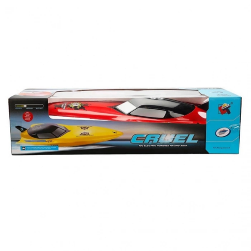 Motorlu USB Şarjlı Uzaktan Kumandalı Yarış Teknesi 74 cm nin resmi