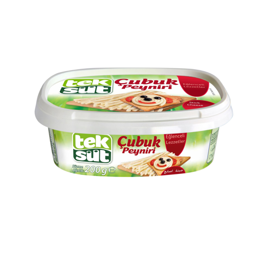 Teksüt Çubuk Peynir 200 Gr nin resmi
