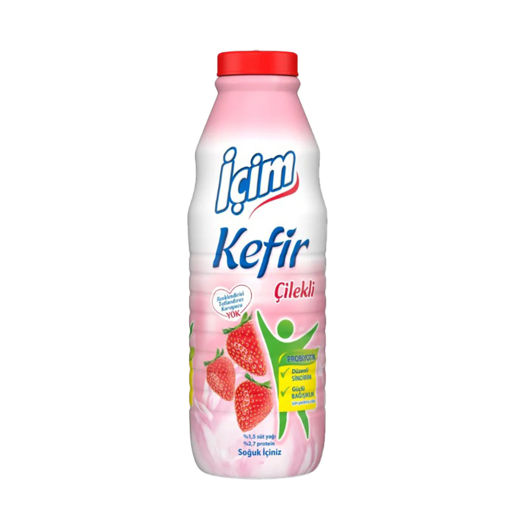 İçim Çilekli Kefir 1 Lt nin resmi