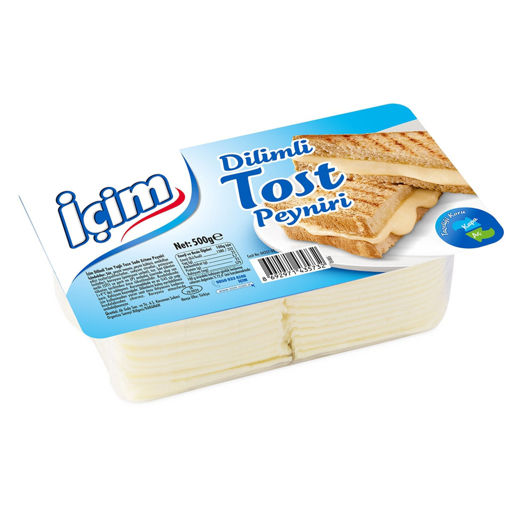 İçim Dilimli Tost Peyniri 500 Gr nin resmi