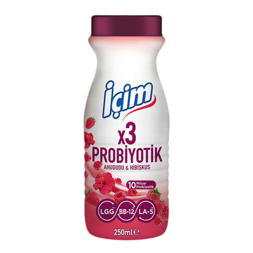 İçim Probiyotik Ahududu & Hibiskus 250 Ml nin resmi