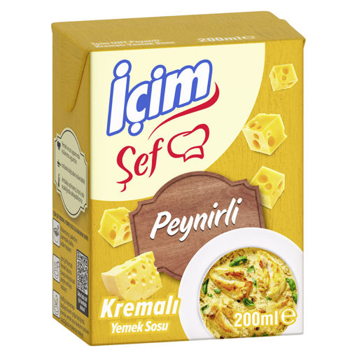 İçim Şef Peynirli Kremalı Yemek Sosu 200 Ml nin resmi