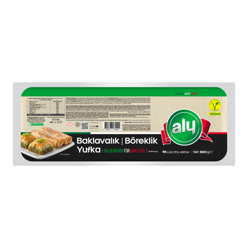 Aly Baklavalık Yufka 800 Gr nin resmi