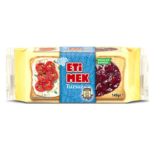 Eti Etimek Tuzsuz Kızarmış Ekmek 148 Gr nin resmi