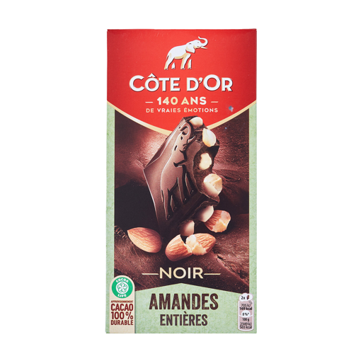 Cote Dor Bademli Bitter Çikolata 180 g nin resmi