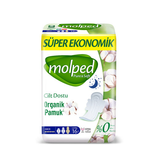 Molped Pure&Soft Gece Süper Ekonomik 16'lı nin resmi