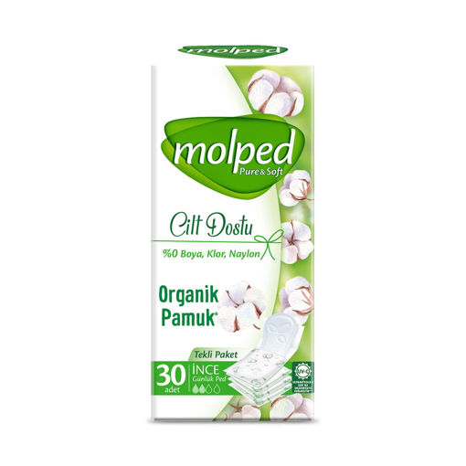 Molped Pure&Soft Günlük Ped 30'lu nin resmi