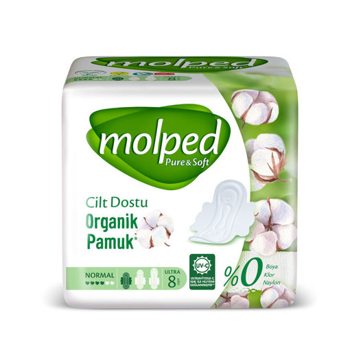 Molped Pure&Soft Ultra Ped Normal 8'li nin resmi