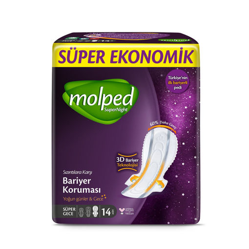 Molped Süper Night Süper Ekonomik Süper Gece 14'lü nin resmi