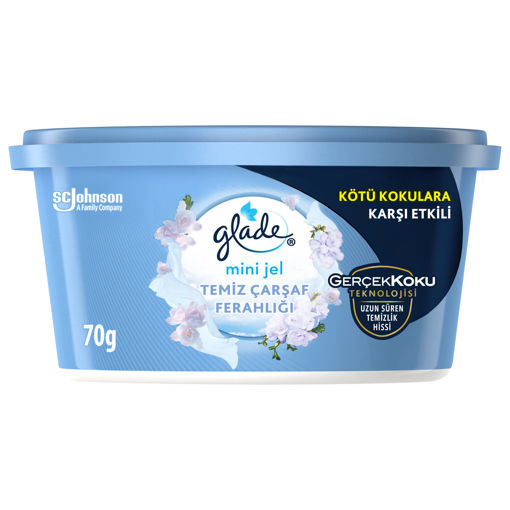Glade Mini Jel Temiz Çarşaf Ferahlığı 70 Gr nin resmi