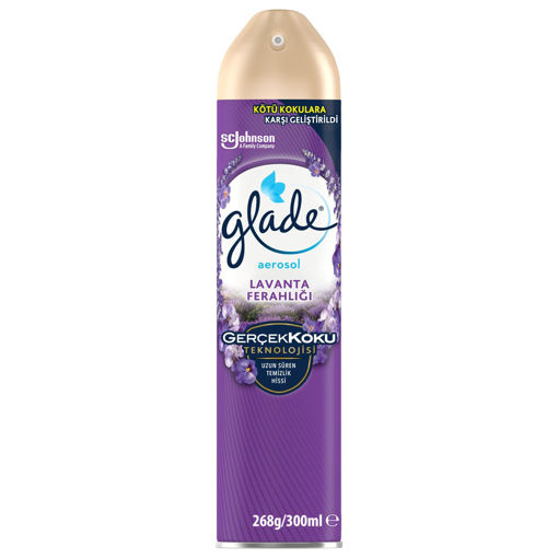 Glade Aerosol Oda Kokusu Lavanta Ferahlığı 300 Ml nin resmi