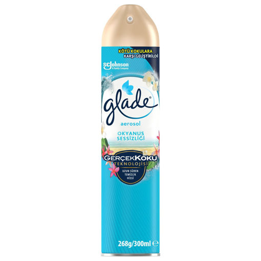 Glade Aerosol Okyanus Sessizliği 300 Ml nin resmi